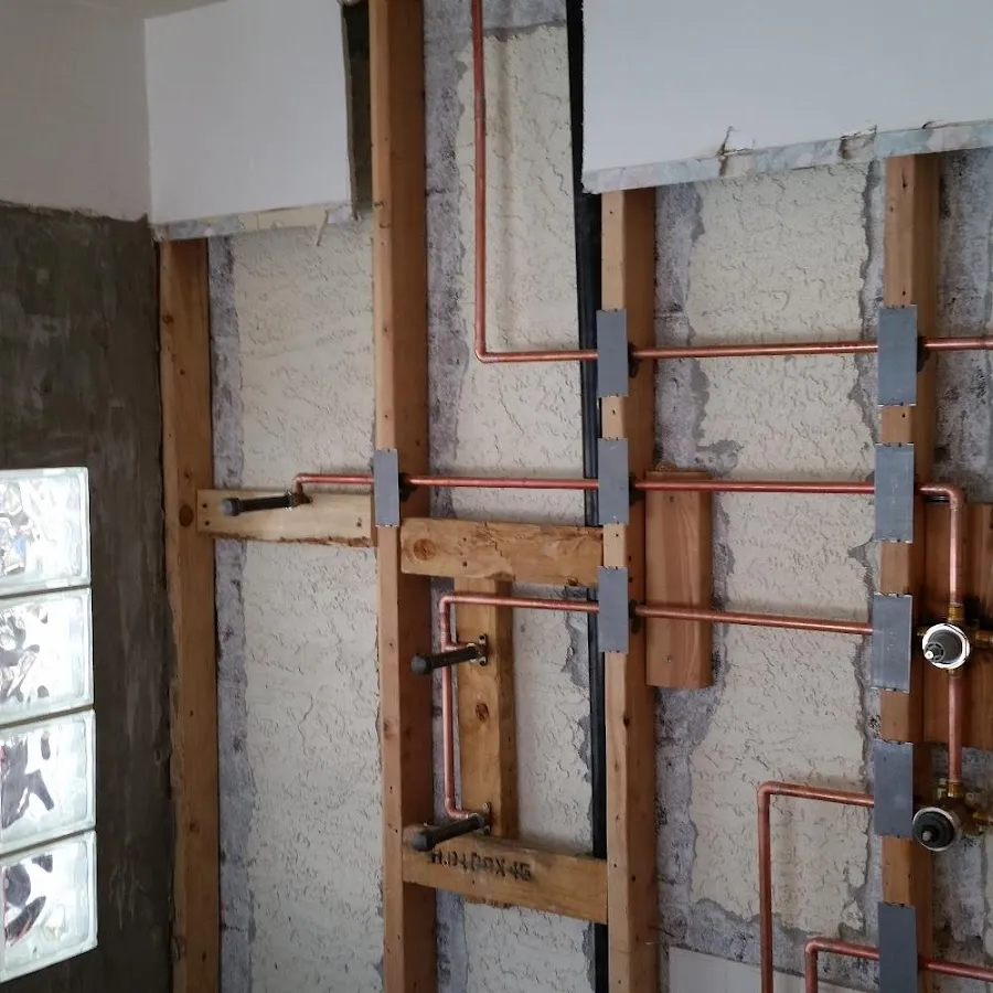 Copper pipe installation for Repiping in Loomis