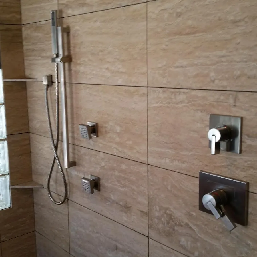 Shower fixture installation for Gas Line Repair in Loomis